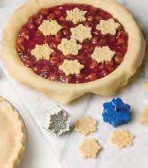 intricate designs in pie crusts, cookie dough, and pastry dough with 4 unique designs