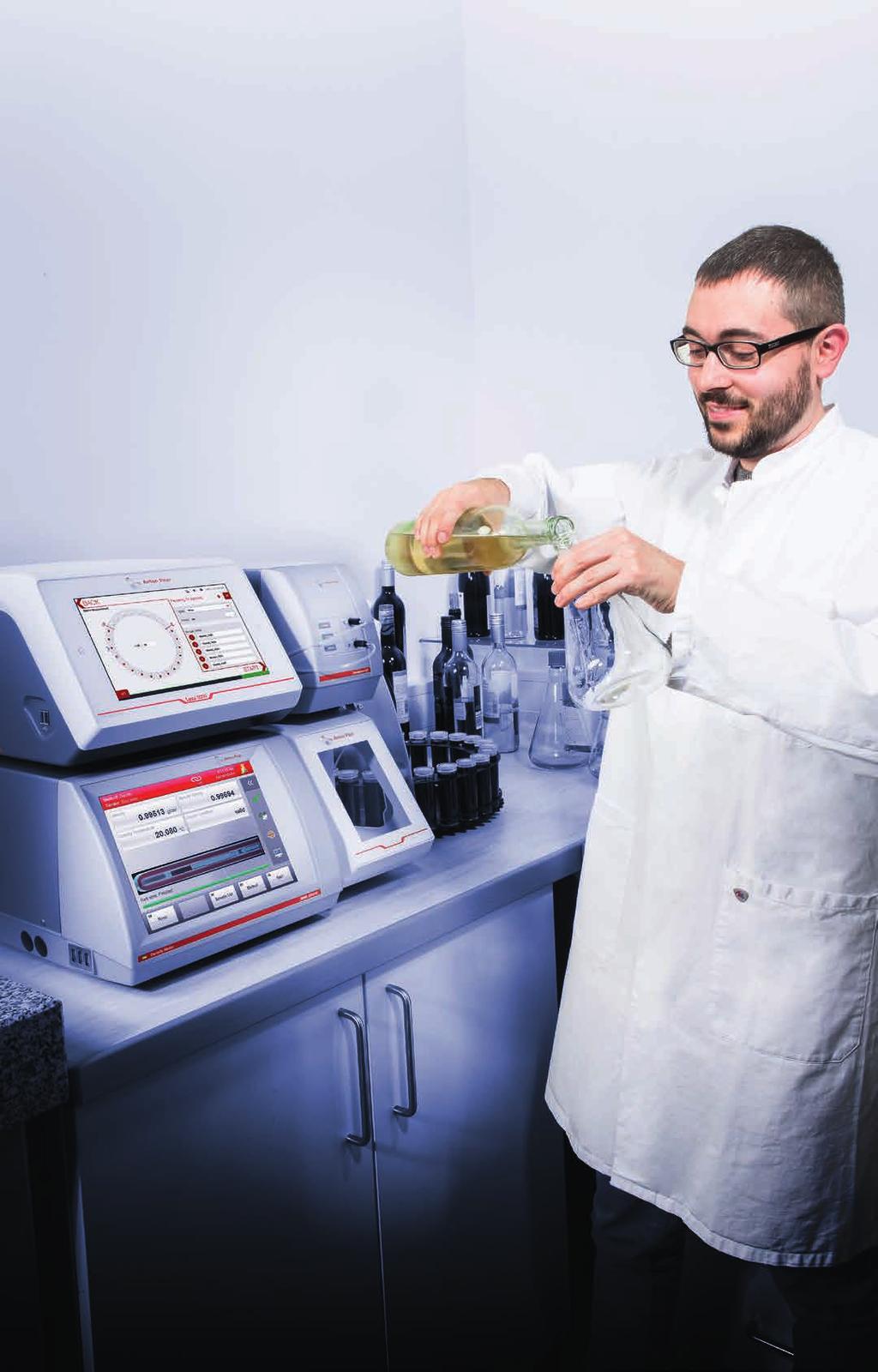 LYZA 5000 WINE The evolution of wine analysis The novel multiparameter FTIR analyzer Lyza 5000 Wine is your solution for the analysis of must, must in fermentation, and wine.