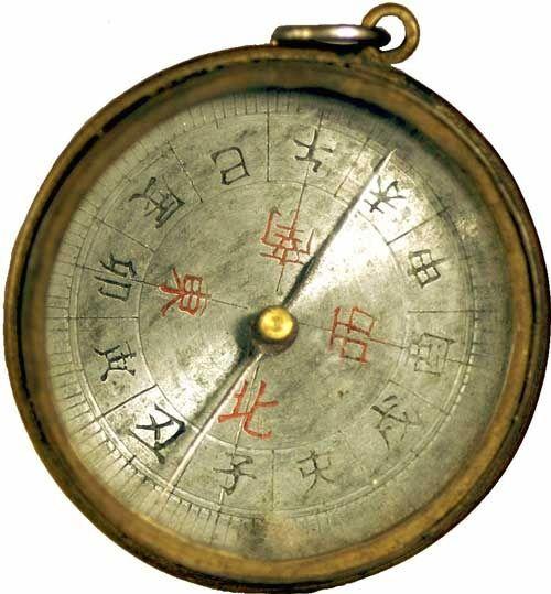 magnetic compass came by way of China in the