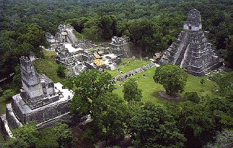 Mayan cities rose in many parts of Mexico and Central America.