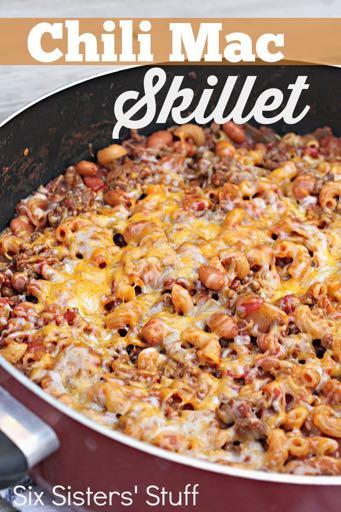 DAY 3 HEALTHY PLAN CHILI MAC SKILLET M A I N D I S H Serves: 6 Prep Time: 15 Minutes Cook Time: 20 Minutes Calories: 314 Fat: 11.3 Carbohydrates: 20.1 Protein: 31.8 Fiber: 4.3 Saturated Fat: 5.
