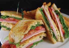 DELI STYLE SANDWICHES All Served on Your Choice of Bread, Accompanied with French Fries and Cole Slaw Cheese 75 Extra Sliced Tomato 50 Extra COLD SANDWICHES AMERICAN CHEESE 4.95 SWISS CHEESE 4.