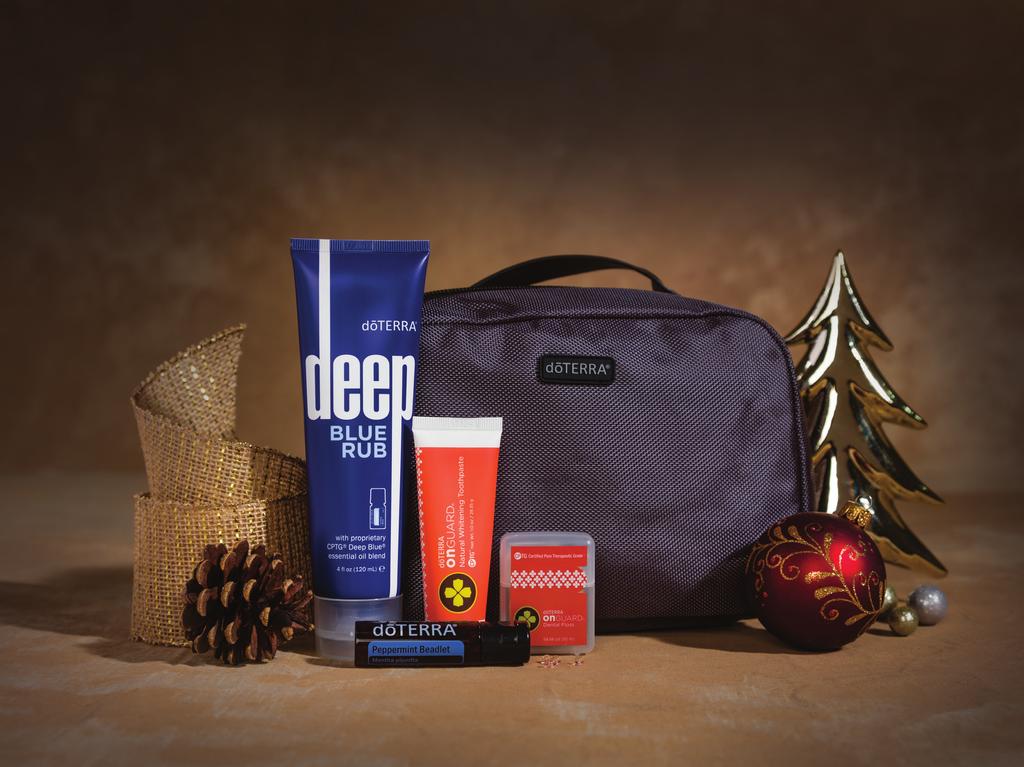 Be prepared for your holiday travel with these dōterra essentials.