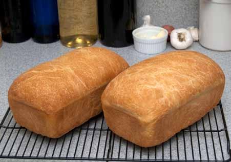 Bake the bread for 35 to 45 minutes, until golden brown.