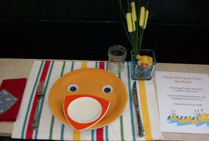 CREATIVE PLACE SETTINGS (5-18 YEARS OF AGE) Bring in items and materials needed to display a Travel the World themed place setting Entries should not include food. 1.
