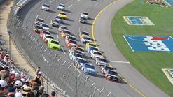 NASCAR racing began in the South. Spectators can see cars racing at over 200 miles per hour at racetracks in Talledega, AL and Daytona Beach, FL. Many Southerners also enjoy watching football.