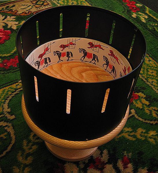 Z is for Zoetrope The Zoetrope, also known as a Magic Lantern, existed amongst the other treasures after the Qin Dynasty.