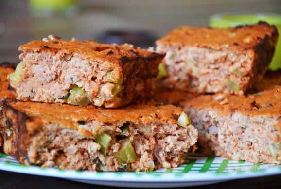 Kick Start Phase Recipes Salmon & Basil Loaf Serves 6 2 x 415g (14.5oz) cans red salmon, drained and flaked ½ cup fresh wholemeal breadcrumbs 4 tbsp. LSA mix 4 tbsp.