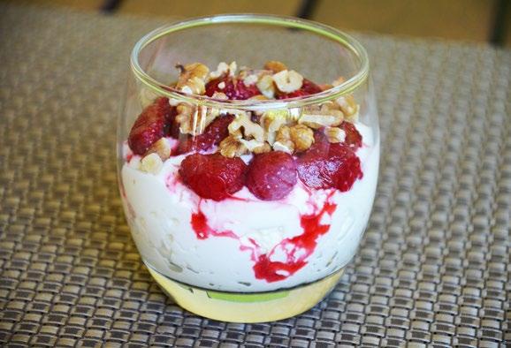 Kick Start Phase Recipes Breakfasts Cottage Cheese Delight Serves 1 ½ cup low fat cottage cheese 2 tsp. stevia granules ¼ cup mixed berries 8 half walnuts, chopped 1 tbsp.