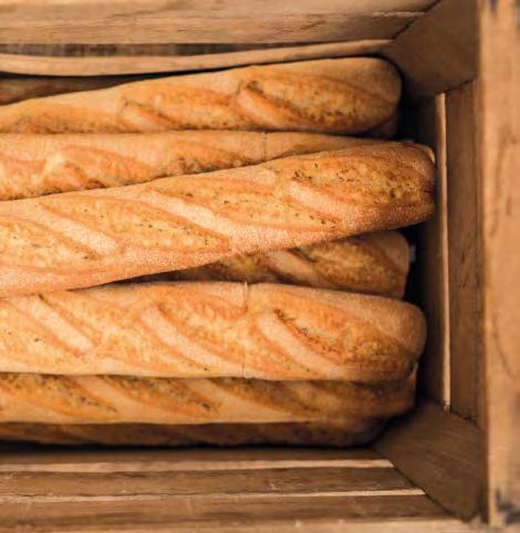 Tips RETAIL Keep baking units throughout the day: its evocative aroma will stimulate consumption. Indicate on your sales posters that it contains sourdough in its recipe.