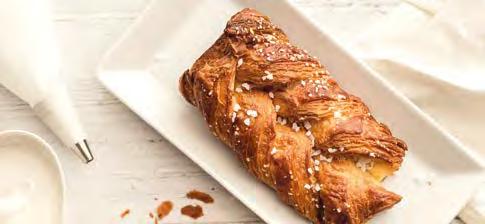 Cream Plait Caprice Filled with Italian-style cream This Danish butter pastry plait has a thick Italianstyle cream filling with an intense vanilla flavour.
