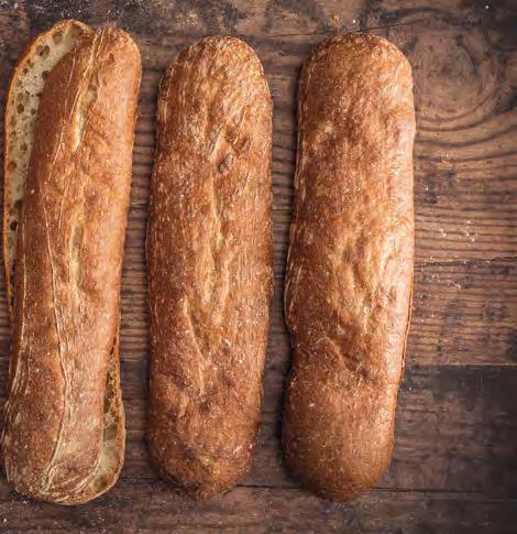 TRADITIONAL Display this new variety in your display counter with the other new Saint Honoré varieties and create a premium bread space.