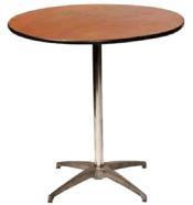 COCKTAIL TABLES Tall Cocktail Table (30 R x 42 T) (RT005) (36 R x