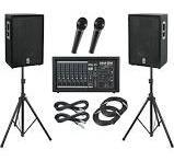 AUDIO Standard Public Address (PA) System (RP025) This PA system includes: