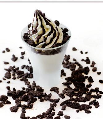 Only by adding milk or water you achieve delicious gelato, soft ice-cream and shakes. Variegati & Gelatellas pag.