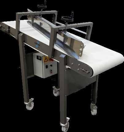 6 BR2000 BELT ROUNDER The BR2000 is designed for processing pieces of dough to make them regular in