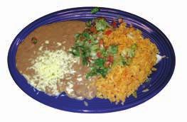COMBINATION DINNERS (Burritos, enchiladas, tacos, chiles rellenos, tostadas and quesadillas) Choice of shredded beef, ground beef, chicken, spinach, mushrooms, potatoes, cheese or You may substitute
