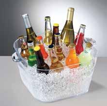 They hold plenty of ice and keep lots of your favourite wine, champagne,