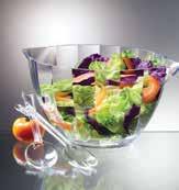 Salad Bowl Combo Set 17546 Size: 11.75" L x 12.5" W x 8.