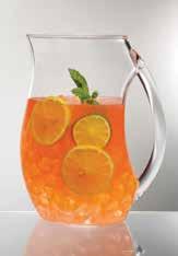5"H 022494120552 FRUIT INFUSION PITCHER Infuse water, tea, spirits and more