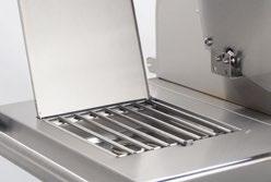 ) Double Side Burner 30,000 BTU s (15,000 x 2) Also available with a Single Side Burner (-62).