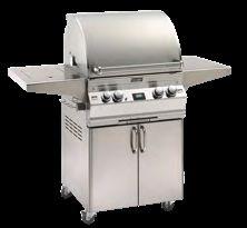AURORA STAND ALONE COLLECTION» stand alone grills also include: Retractable tool holder and paper towel