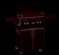[30 x 22 ] BTUs: 75,000 Primary + 19,000 Backburner AURORA A540s Collection MODEL: A540s-2E1N-62 COOKING