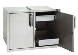 FLUSH-MOUNTED DOORS AND DRAWERS DOUBLE