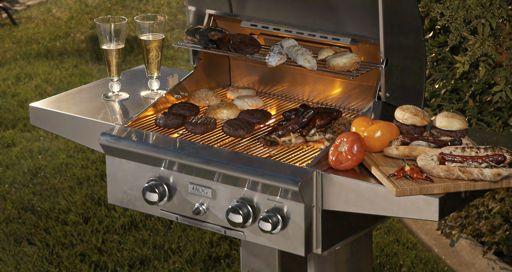 5» ON THE GRILL: MODEL 24NP Available w/o backburner and warming rack: Model 24NP-00SP POST MODELS COLLECTION Designed for condos, apartment