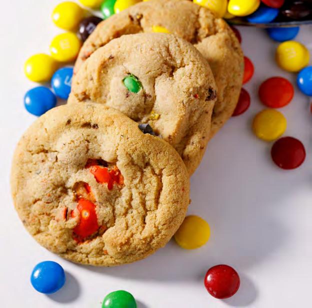 nutritious oatmeal dress up our flavorful cookie dough. Enjoy a few with a tall glass of milk.
