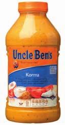Sauces RTU - Uncle Bens Ambient Korma (1x2.