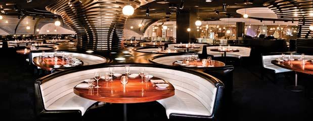 STK distinguishes itself by focusing on the social experience with a sleek, contemporary design and an in-house DJ who creates an infectious, high-energy vibe.