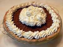 Frozen Chocolate Truffle Pie 10.4 Frozen Chocolate Truffle Pie If you don t like chocolate, stop reading right now. If you like a little chocolate now and then, go away.