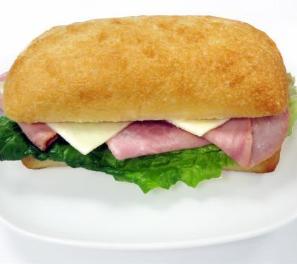 PAGE 8 GOURMET SANDWICHES HAM & SWISS SOFT WHITE CIABATTA (3 x 6 ) Item #: 8068 Pack Size: 3 x 229g black forest ham and