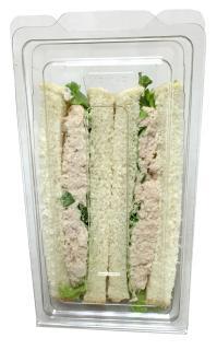 PAGE 2 TRADITIONAL SANDWICHES TUNA SALAD WHITE WEDGE SANDWICH Item #: 5300 Pack