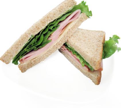 5304 Pack Size: 3 x 156g black forest ham and tangy swiss cheese with tender green