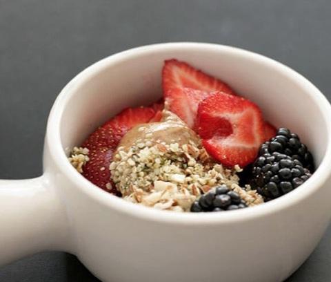 Overnight Triple Berry Oats Protein