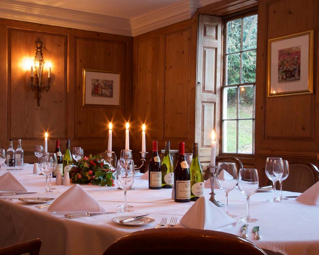 Private Party FESTIVE LUNCH DINE FROM AN EXCEPTIONAL MENU IN ONE OF OUR THREE PRIVATE ROOMS, ACCOMMODATING FROM 8 TO 50 PEOPLE. 12.00PM 6.00PM. FESTIVE NOVELTIES. EXCLUSIVE USE. CASH BAR.