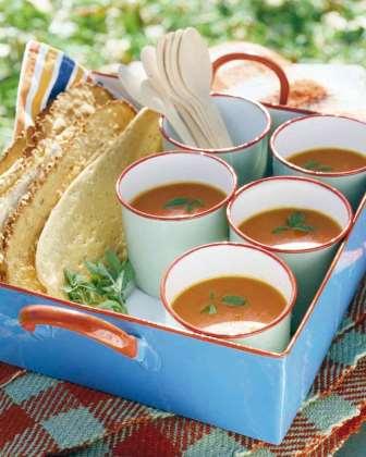 Fresh Tomato Soup By Marthastewart.