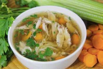 Polish Chicken Soup This is a great soup to help fight a cold or flu. You can instantly feel it s healing effects when you taste it.