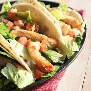 DAY 3 SMALLER FAMILY MENU PLAN HONEY PORK TACOS M A I N D I S H Serves: 4 Prep Time: 35 Minutes Cook Time: 5 Minutes Calories: 337 Fat: 17.5 Carbohydrates: 29.4 Protein: 15.1 Fiber: 16.