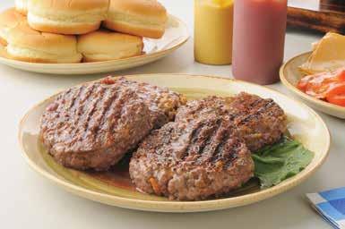 Frozen Grill or Oven Roasted Ground Beef Hamburger