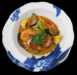 意大利语传统油炸海鲜이탈리아전통프리토미스트 php720 Seafood Curry fish, prawns and squid in red thai