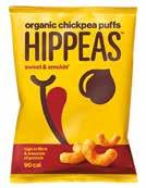 HIPPEAS ORGANIC CHICKPEA PUFFS 24 x 22g Take It Cheezy Chilli Haze Salt &