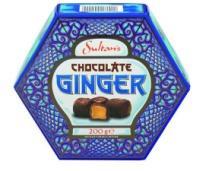 89 2 107573 GINGER CHOCOLATE SULTAN'S 6 x 200g