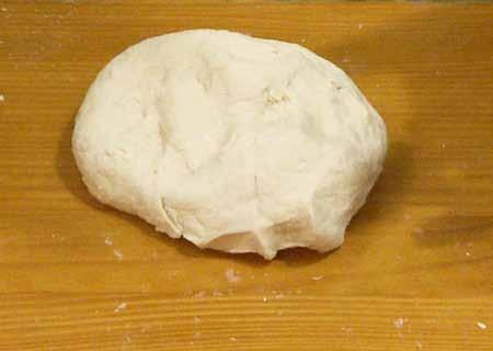 2 3 Knead the dough until smooth and elastic, about 5