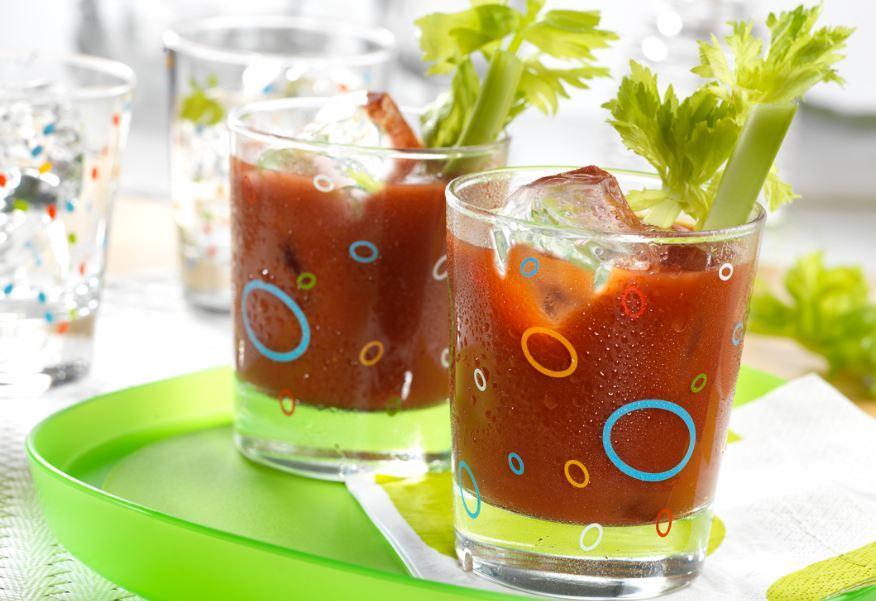 Veggie Mary Yields: 4 servings Serving Size: 8 oz/250 ml Prep Time: 3 min. Cook Time: none A refreshing beverage made with delicious V8 Vegetable Cocktail.