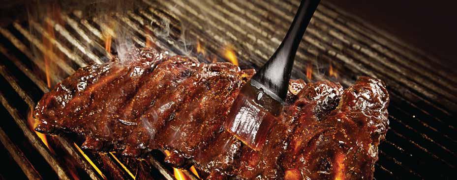 RIBS CELEBRATE TO THE BONE أضالع Double-Glazed Beef Rack Ribs For the ultimate meat lovers!