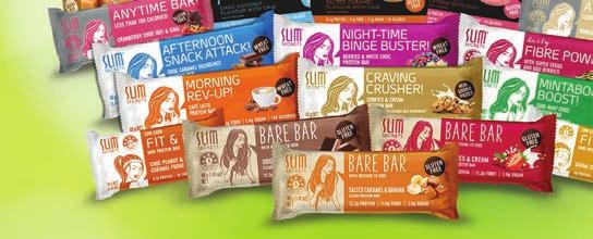 I designed the Slim Secrets range to give consumers delicious treats and