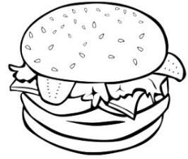Healthy Burgers 125g minced beef 2 burger baps Few drops Worcester sauce ½ onion 2-3 tblsp breadcrumbs 1 egg 1. Preheat oven to 180oC 2. Chop onion finely 3. Whisk egg in a small bowl using fork 4.